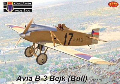Kovozavody 1/72 Avia B-3 Bejk - Bull ''Racer'' Fighter
