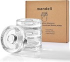 4 Pack/Set Fermentation Stone Glass Weights Pickle Kimchi for Wide Mouth Vessels