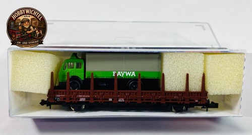 Roco Spur N - Rungenwagen mit LKW "BAYWA" DB III - Art. 25587 - I 286 | Condition: Gebraucht