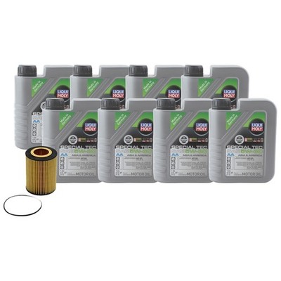 8L Liqui Moly Special Tec AA 5W-30 Hengst Engine Oil Change Kit for V70 XC90 L6