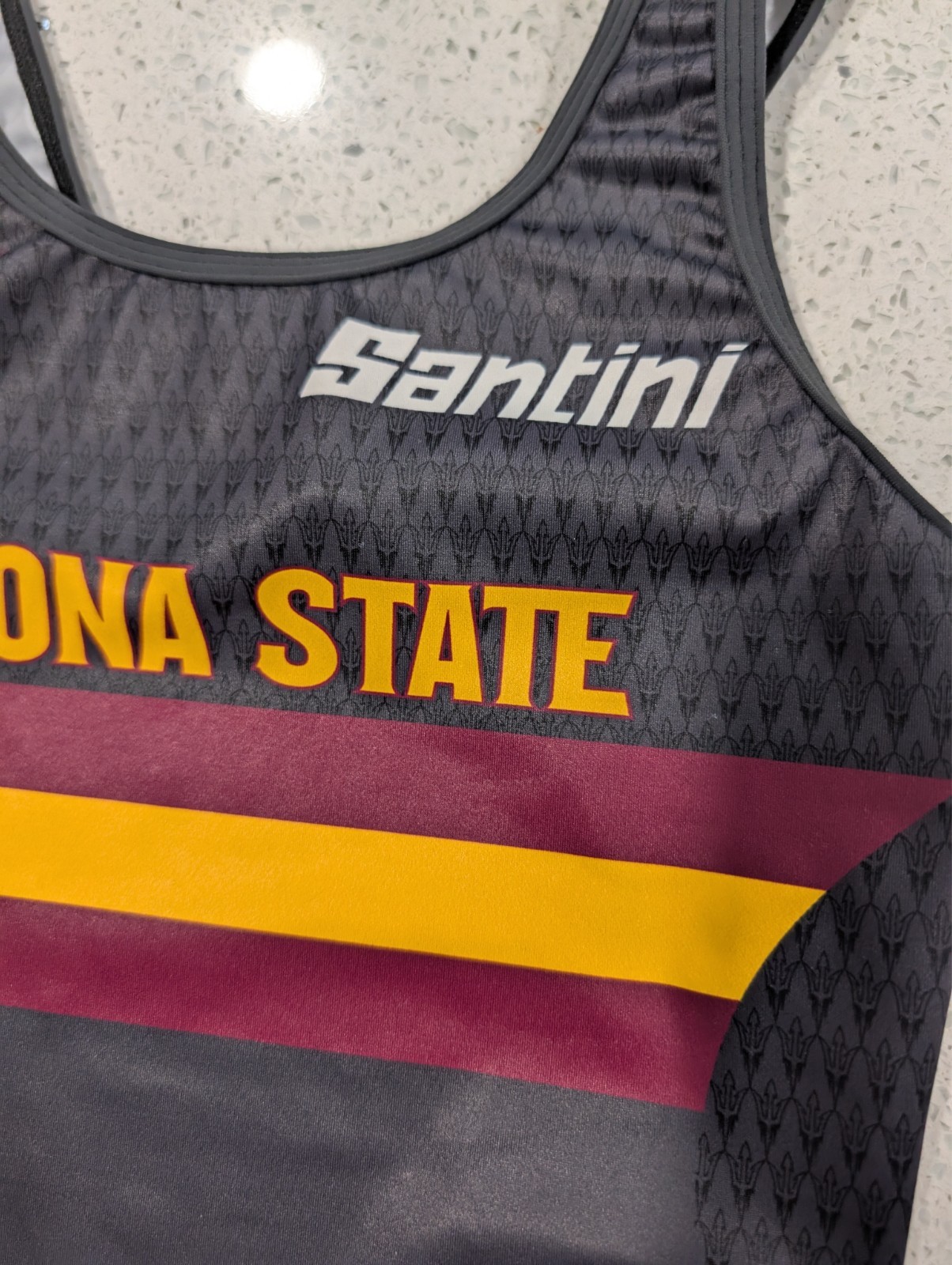 RARE Santini ARIZONA STATE UNIVERSITY ASU Tri Suit Triathlon Leotard SUN DEVILS