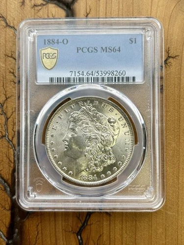 1884-O PCGS MS64 Morgan Silver Dollar $1 Uncirculated Coin