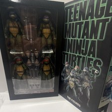 NECA Teenage Mutant Ninja Turtles SDCC 2018 VHS 4-Pack New Sealed Rare