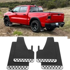 For Dodge Ram 1500 2500 3500 Mud Flaps Splash Guard Flexible Reflective Strips