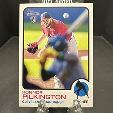 2022 Topps Heritage High Number Konnor Pilkington #633 Rookie RC Guardians
