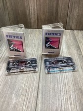 The Fabulous 50 s Back To The Fifties Cassette One Three LOT OF 2 Cassettes VG