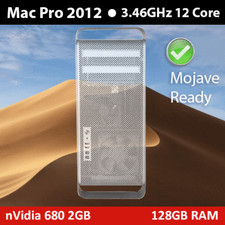 2012 Mac Pro 3.46GHz 12-core 128GB RAM 1TB SSD GTX 680 2GB