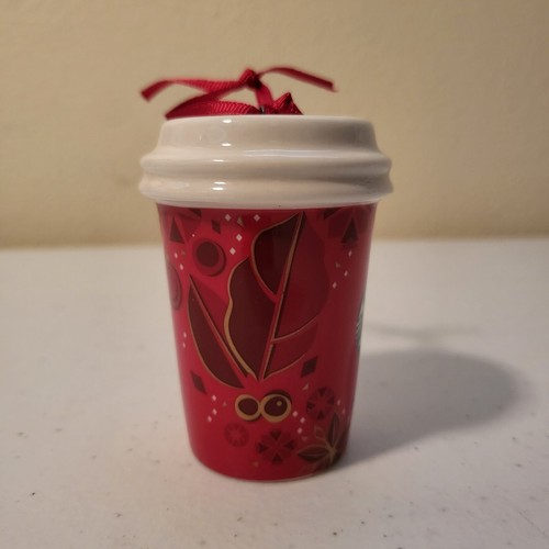 Starbucks Holiday 2013 Christmas Ornament Coffee Cup - Picture 5 of 9