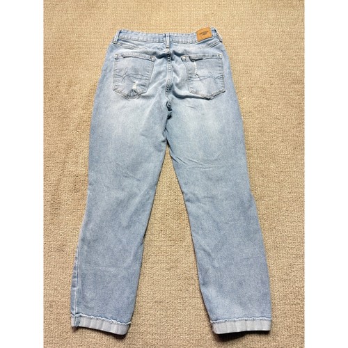 Pantalones de mezclilla Denizen Levi's tiro medio boyfriend lavado claro talla 10 - Imagen 1 de 3