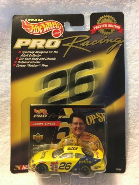 hot wheels pro racing 1998 price guide