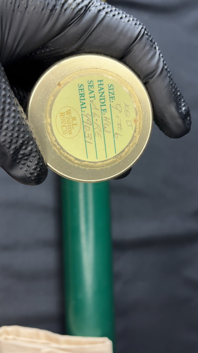 R.L.Winston XDLT 9' 6wt 3pc IM6 Beautiful Condition/Serial R.L.Winston XDLT 9' 6wt 3pc IM6 Beautiful Condition/Serial