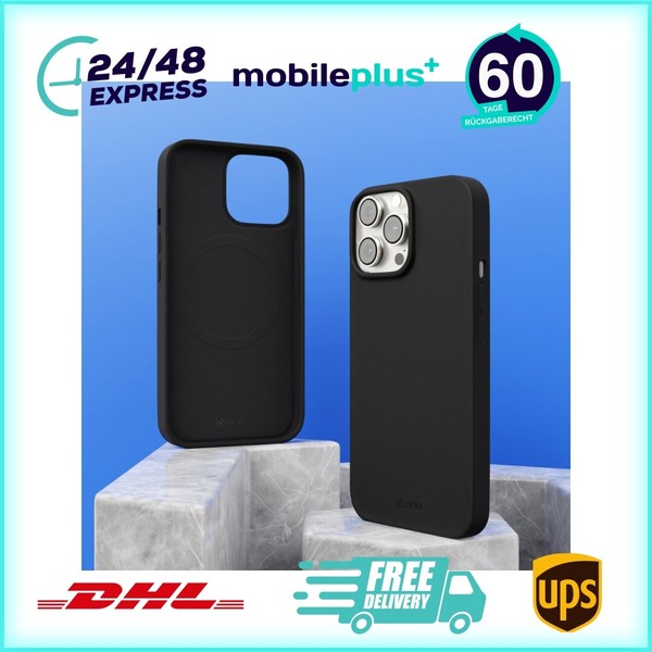 Prio SilikonschutzhüLle Mag FüR Iphone 13 Pro Max Schwarz-image