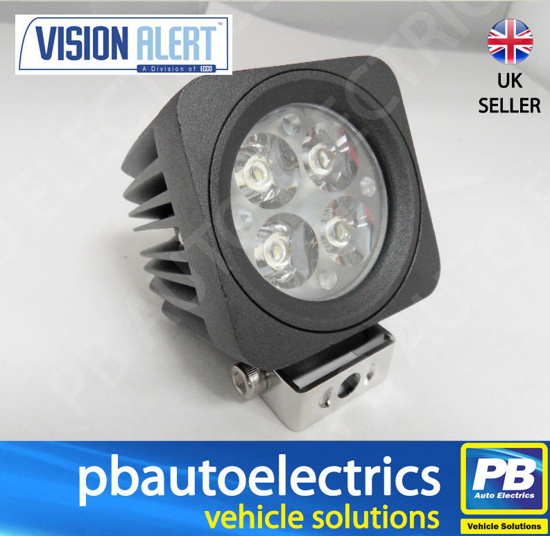 Vision Alert ECCO Square Compact 3″ LED Flood Lamp 12v/24v