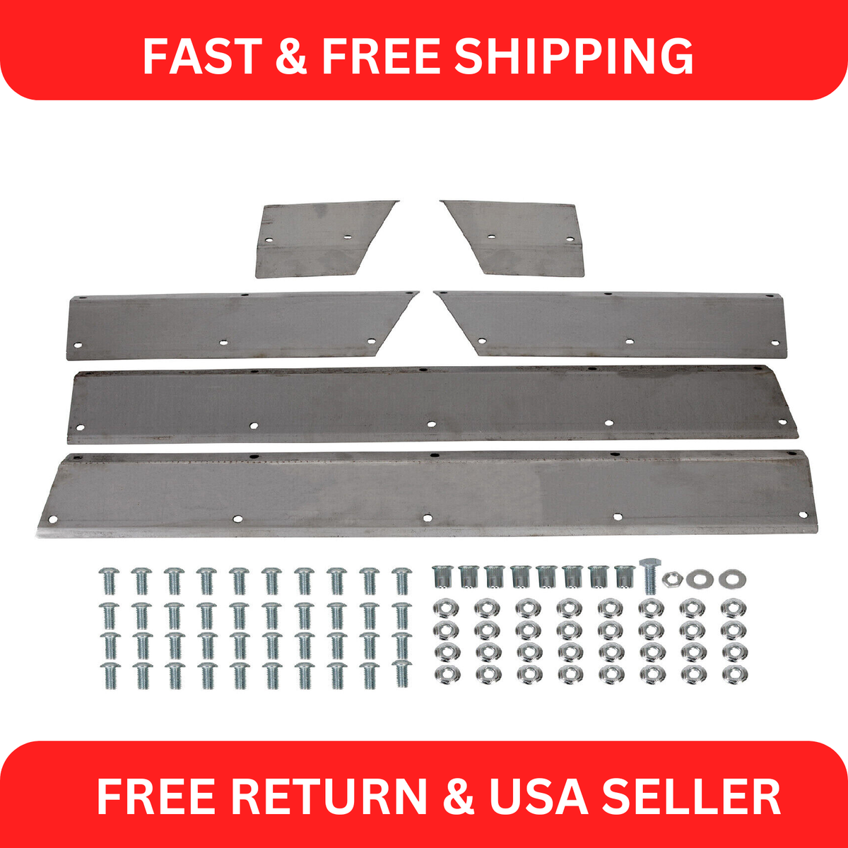 Brand New Lower Door Side Panel Armor For Jeep Cherokee XJ 4-Door