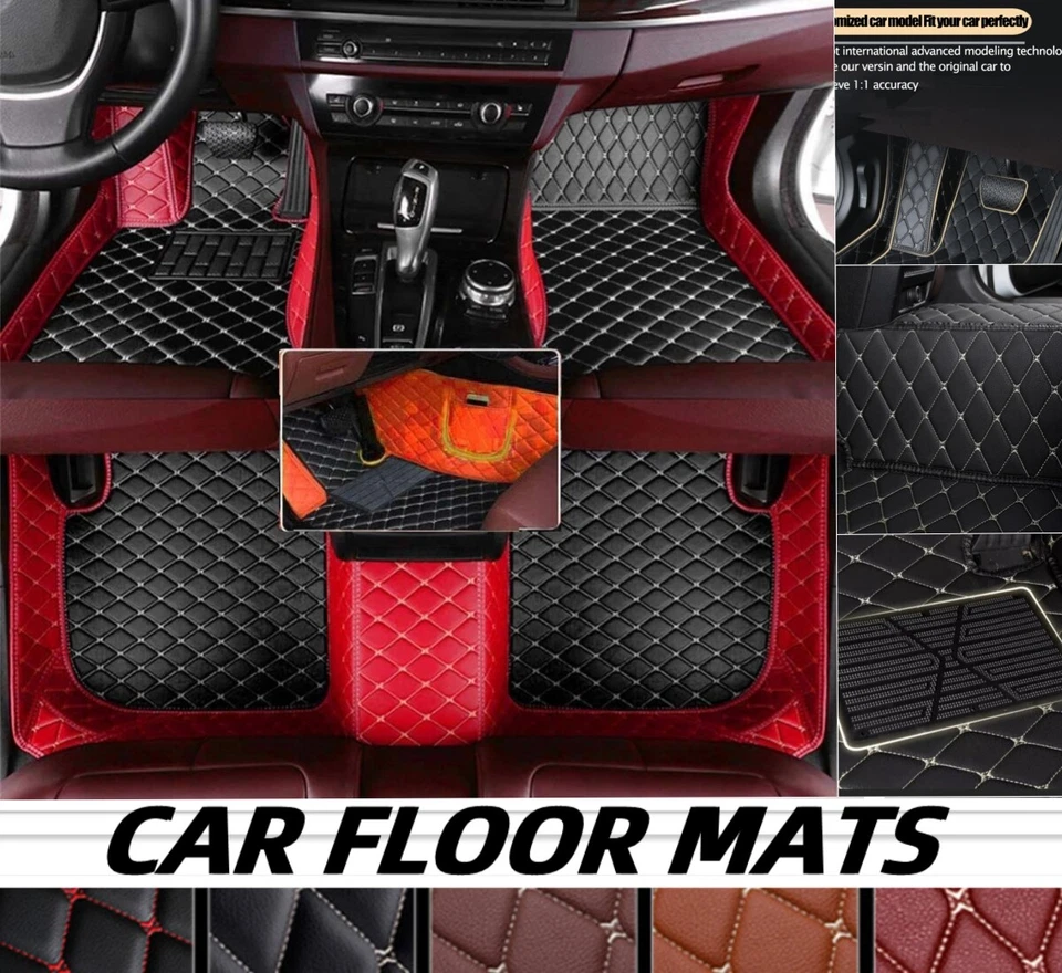 For Mini Car Floor Mats Countryman 2011-2016 Custom All Weather PU Leather Liner - image 4 of 4