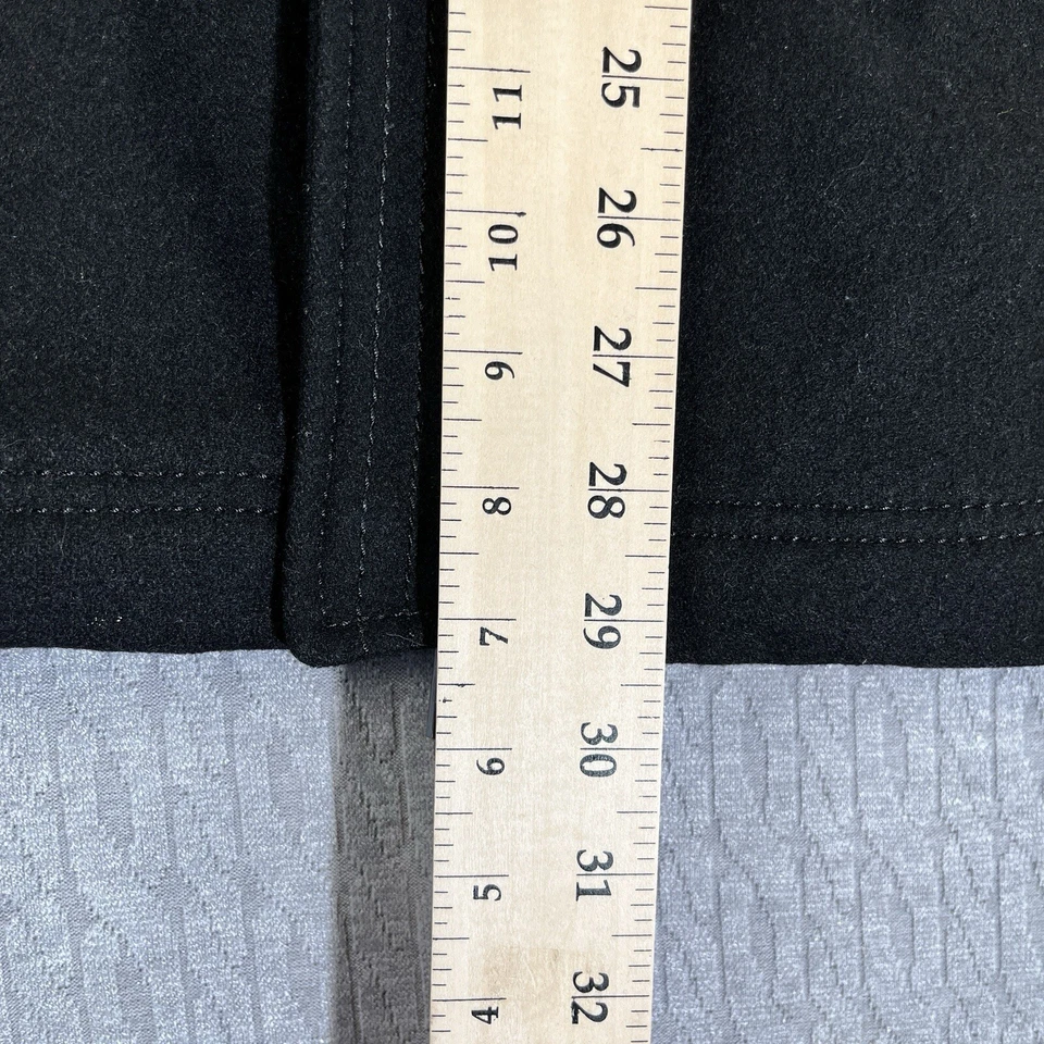 Marc New York Lana/Poliéster Hombre (L) Cremallera Frente Pesado Abrigo Chaqueta Foto 4 de 4