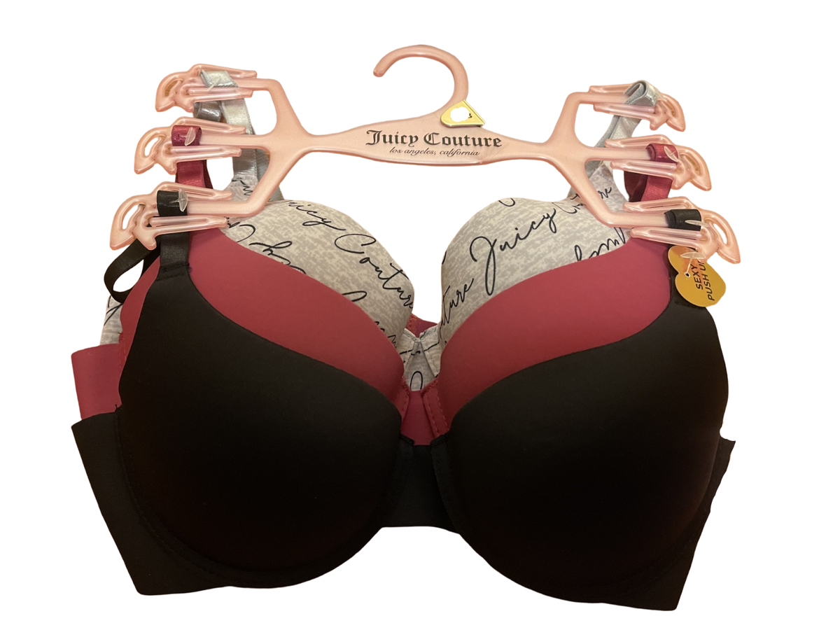 3️⃣ Juicy Couture 3-Pack Sexy Push Up Bra | eBay