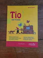 Tio And Friends Kerstin Strecke 29 Easy Pieces Recorder  Piano New Book 1441 