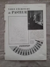 Vintage 1930s Eversharp Press Advertising - Old paper advertisement  