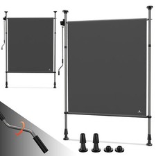 Strattore Store enrouleur Auvent Vertical sans perçage Terrasse 150x310 cm