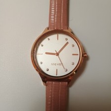 NINE WEST,Quartz Ladies Watch Rose gold plated case, NW2556 Japan,V/clean NB