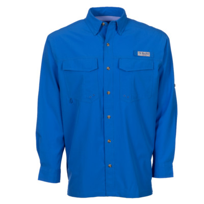 Bimini Bay Outfitters  Flats V Men's Long Sleeve Shirt Featuring BloodGuard Plus