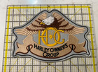 HARLEY DAVIDSON OWNERS GROUP, REFLECTIVE NEVER USED/ VINTAGE