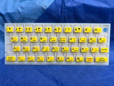 Sinclair ZX Spectrum 16K / 48K Rubber Keyboard Mat