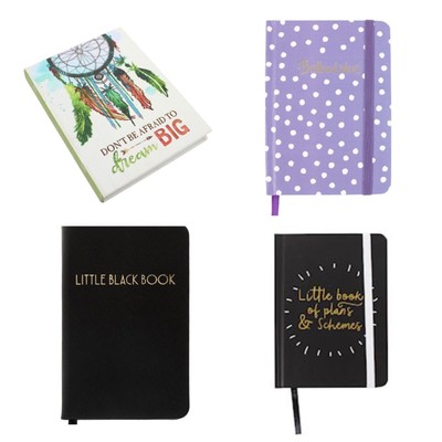 A6 Hardback Notebook Dream Catchers Brilliant Ideas Black Plans Dreams Gift Ebay