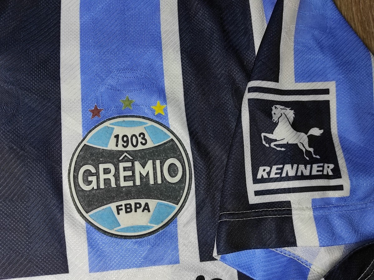 7 GREMIO 1997 HOME SHIRT PENALTY RARE SOCCER MENS ADULT SIZE 7 GREMIO 1997 HOME SHIRT PENALTY RARE SOCCER MENS ADULT SIZE