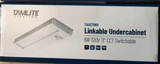 TAMALITE LINKABLE 11" CCT SWITCHABLE UNDERCABINET LIGHT, LAMP, FIXTURE
