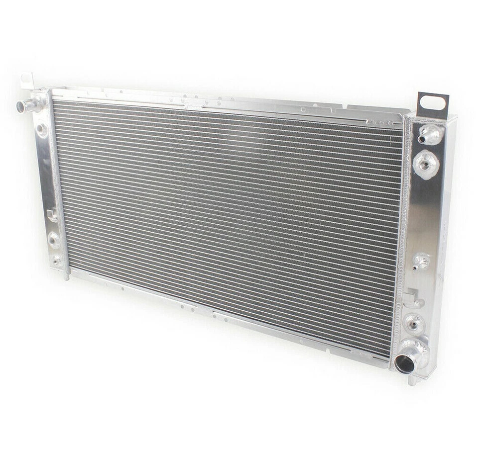 3-Row Radiator For 1999-2014 Chevy Silverado Suburban Tahoe GMC Yukon 1500 2500 Foto 3 de 4