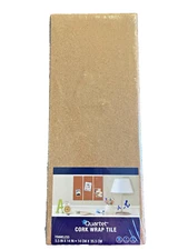 Bulletin Board Cork Wrap Tile Frameless Quartet Brand 5.5 In x 14 In NIP Sealed