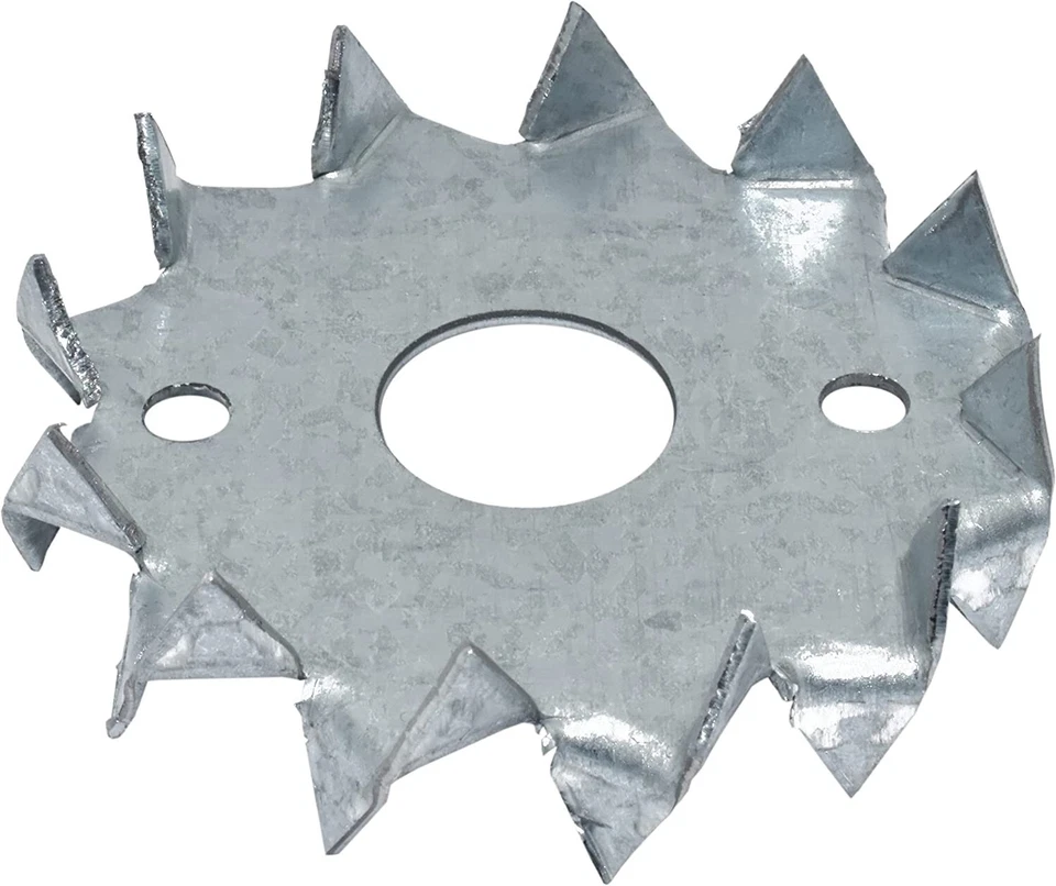 FIXINGS DIRECT Pack of 25 x M12 x 50mm Double Sided BZP Dog Tooth WASHERS