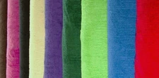 57/58" TERRY CHENILLE Fabric - 14 Colors Available - 100% Cotton 10 Oz. Weight