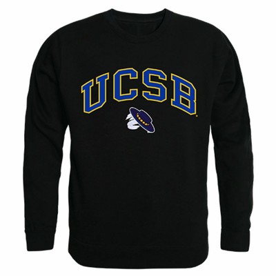 UCSB University of California Santa Barbara Campus Sweatshirt Sweater Black 