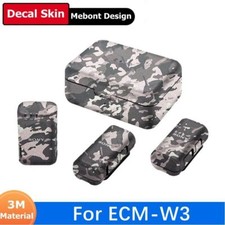Mebont Decal Skin For Sony ECM-W3 Microphone Sticker Vinyl Wrap Protective Film