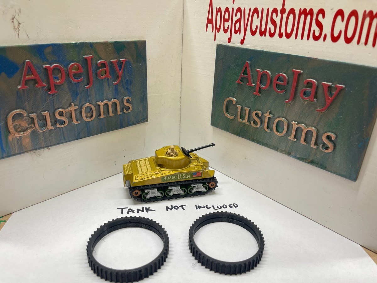 Vintage 1974 Lesney Matchbox Battle Kings K101 Army Sherman Tank