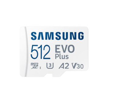 SAMSUNG EVO Plus microSD-Speicherkarte,  MB-MC512SA/EU, Memory Card