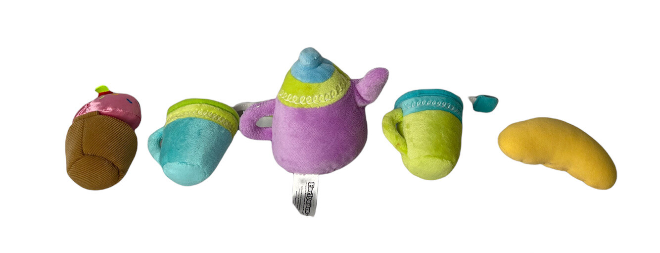 soft tea set toy