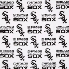 MLB - Chicago White Sox Fabric - 18" x 58" -
