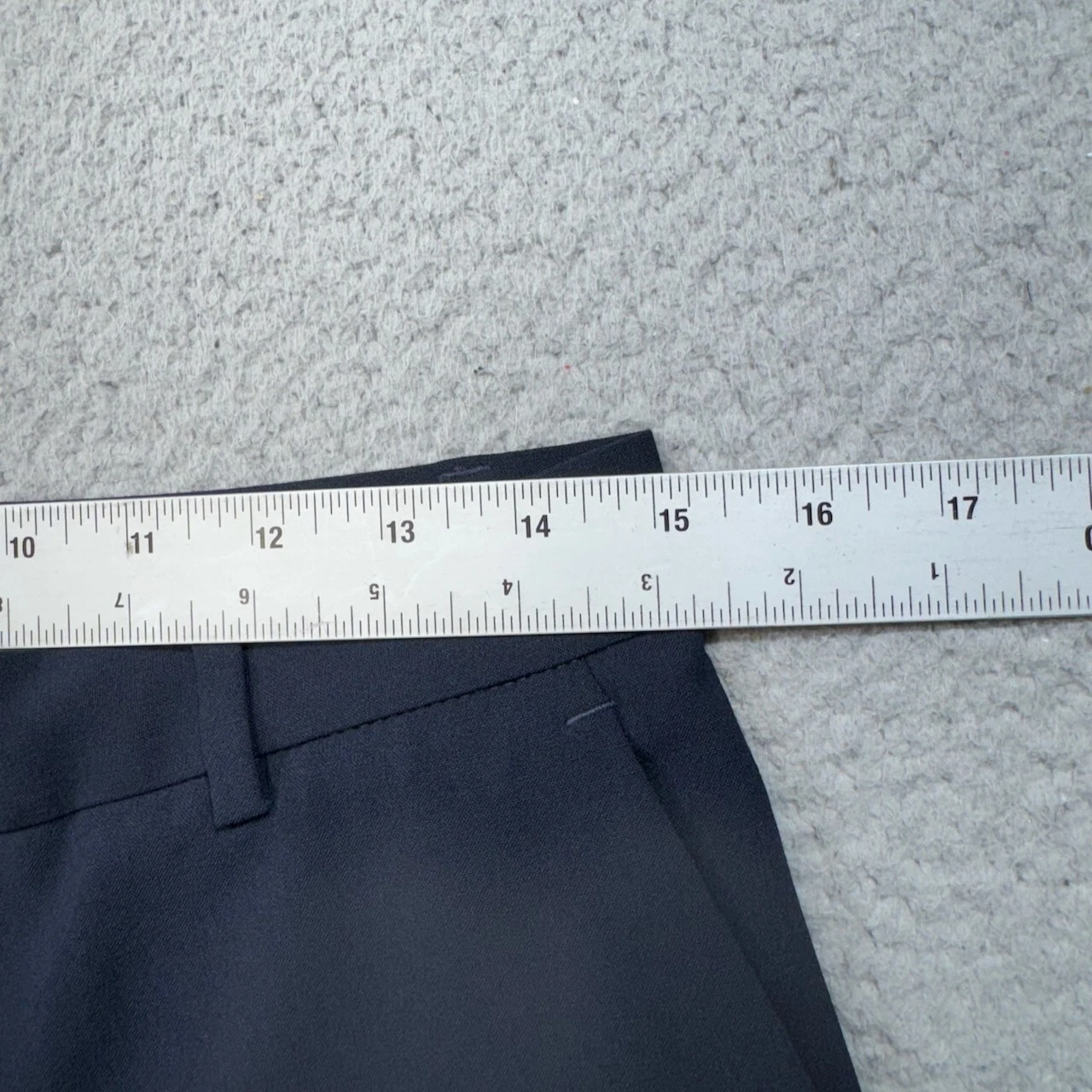 Versace Pantalone Uomo 30x29 Blu Abito Dritto Misto Lana Italiana Versus Pantaloni Nuovo con etichette