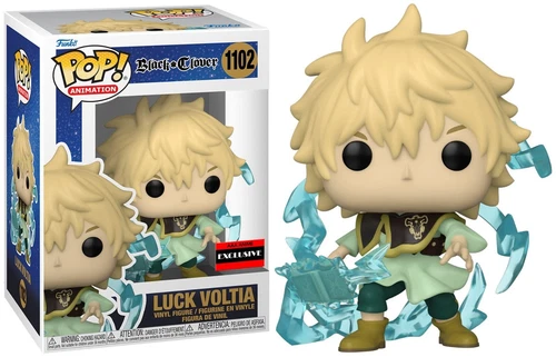 Funko Pop! LUCK VOLTIA #1102 Black Clover AAA Exclusive NEW & IN UK - AUTHENTIC
