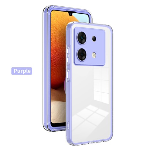 For Infinix Zero 30, Shockproof Hybrid Armor Bumper Clear Crystal Cover Case - Zdjęcie 3 z 25