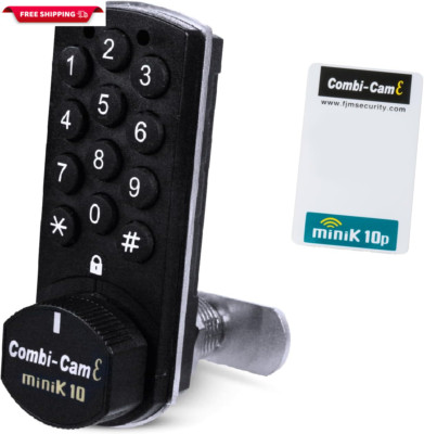 FJM Security Smart Lock - Electronic Lock W/Rfid - Pick-Proof, Keyless Entry Dia