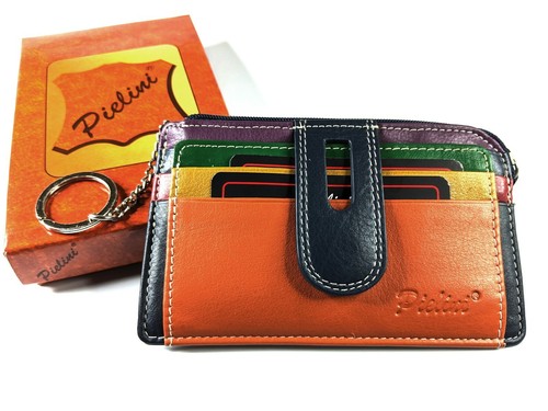 ✔️Cartera de Piel Autentica de Vacuno para Mujer Mod. S3037A - PIELINI - |  eBay