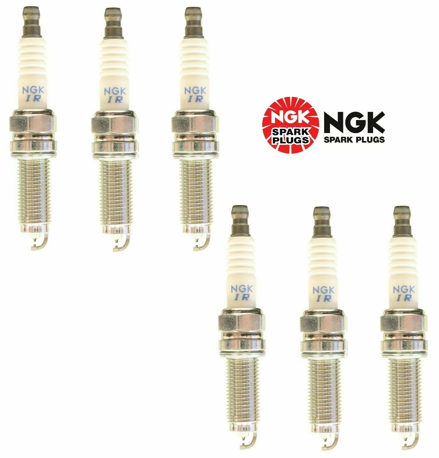 Set of 6 Spark Plugs Copper Core Iridium NGK 95350 For Acura MDX RLX TLX 3.5L V6