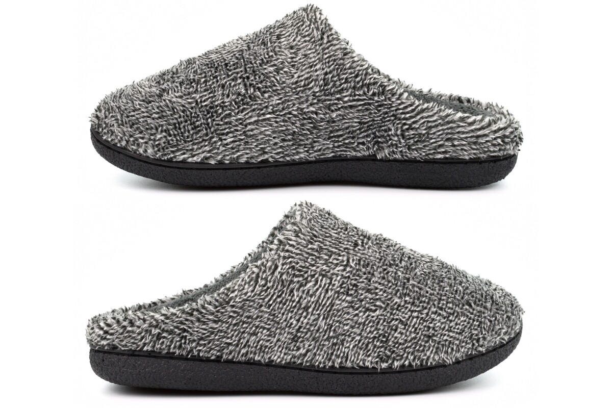 Mens Mule Slippers Mens Lightweight Carpet Slippers Boys Slippers Size