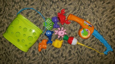 Vtech Jiggle and Giggle Fishing Set No Playmat