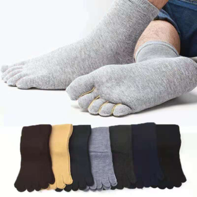 5/3 Paar Zehensocken Herren Damen Fünf-Finger-Socken Baumwolle Sportsocken |